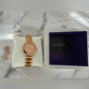 Movado Women's Rose Gold Watch